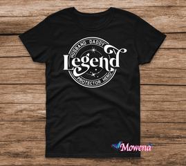Husband daddy legend protector hero --> t-shirt/sweater/hoodie
