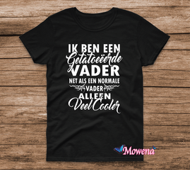 Getatoeerde vader --> t-shirt/sweater/hoodie