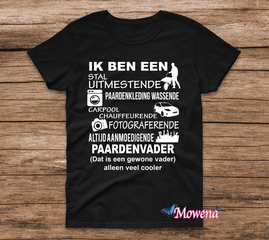 Paardenvader -->t-shirt/hoodie