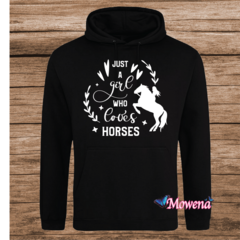 KH0110 Just a girl who loves horse