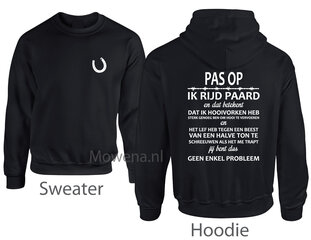 KH0088 Pas op ik rijd paard