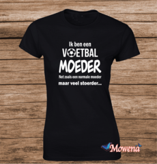 Stoere voetbalmoeder