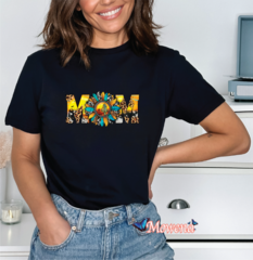 Mom full colour met zonnebloem