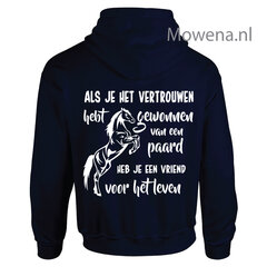 Als je het vertrouwen van een paard