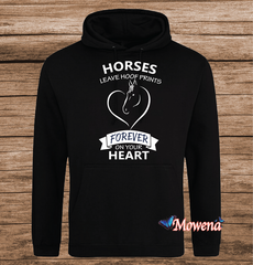 Horses leave hoof prints forever on your heart