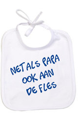 Net als papa a/d fles