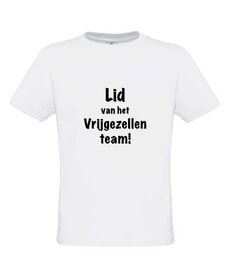 Lid vrijgezellenteam