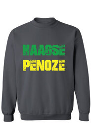 Sweater Charcoal /groen/geel