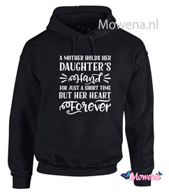 Hoodie A mother holds hear daughter's hand LFH022
