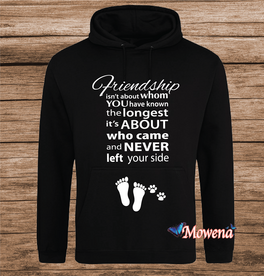Hoodie friendship isn't about whom you have known pv0107