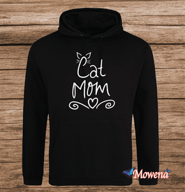 Hoodie Cat mom Poes0016