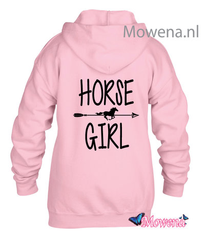 Kids Hoodie horse girl KH0103