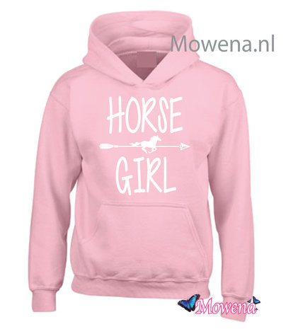Kids Hoodie horse girl KH0103