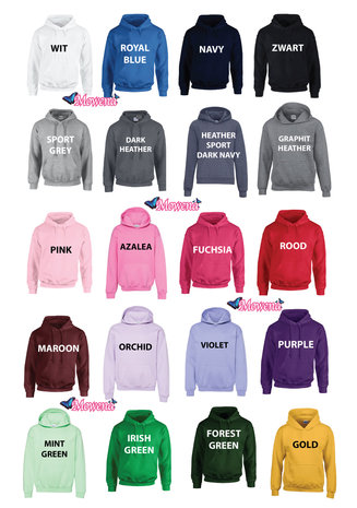 Kids Hoodie glazen muiltjes deze prinses draagt paardrijlaarzen KH0098