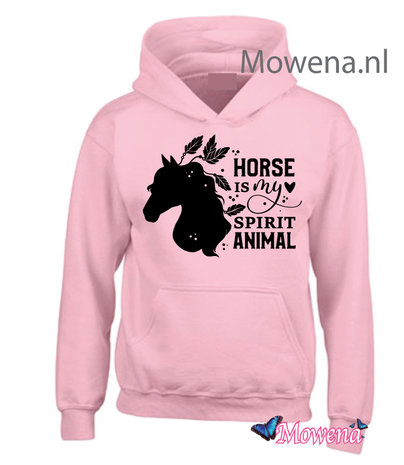 Kids Hoodie horse is my spirit animal KH0108