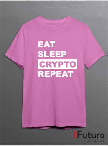 Eat Sleep Crypto Repeat | T-Shirt FTS12