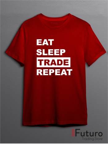 Eat Sleep Trade Repeat | T-Shirt FTS13