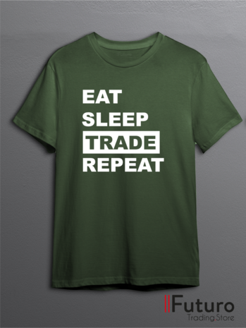 Eat Sleep Trade Repeat | T-Shirt FTS13
