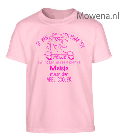 Paardenmeisje shirt div. kleuren KTP0092