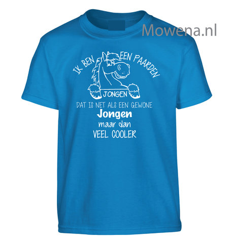 Paardenjongen shirt div. kleuren KTP0093