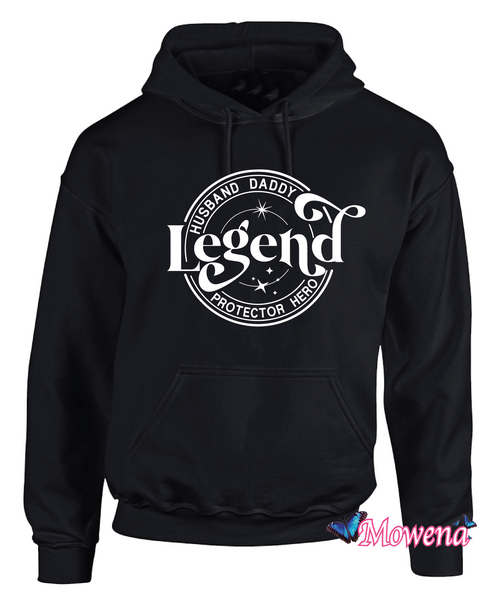 hoodie husband daddy legend protector hero VH025