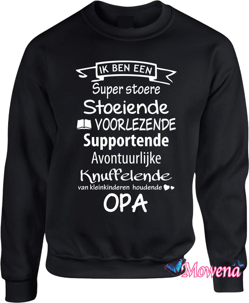 Sweater Voorlezende opa TS0083