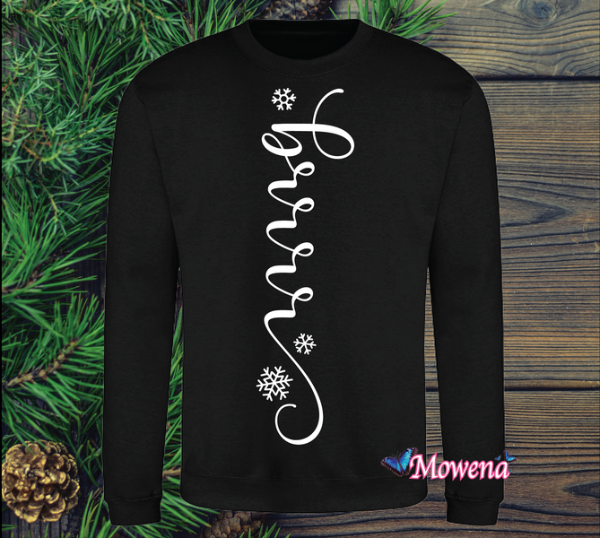 Sweater brrrr groot K2201