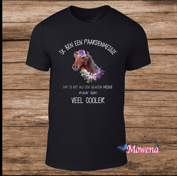 Unisex paardenmeisje full colour  PH0151