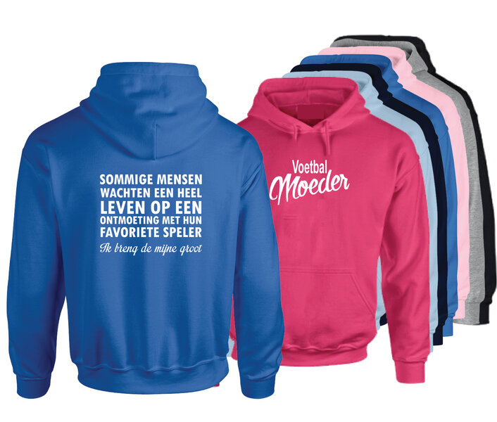 Hoodie voetbalmoeder