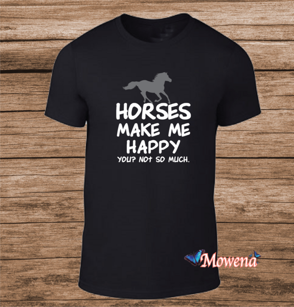 Unisex Horses makes me happy PU0022