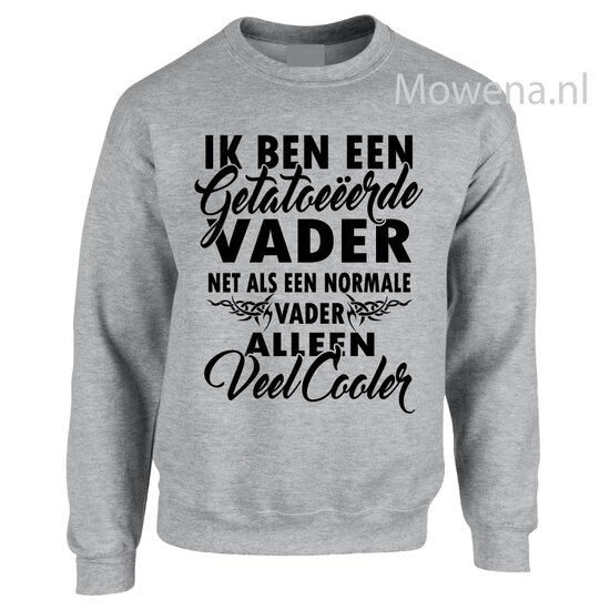 Getatoeeerde vader sweater S0082