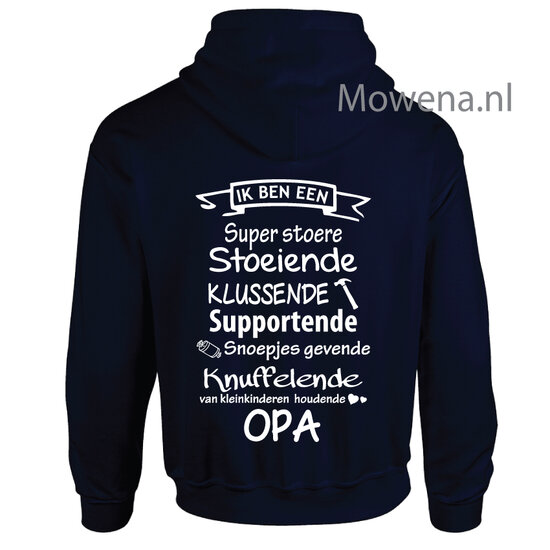 Hoodie klussende Opa H00084