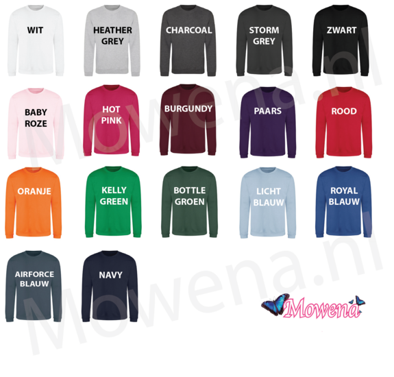 Sweater paardenmeisje full colour kids PH0150