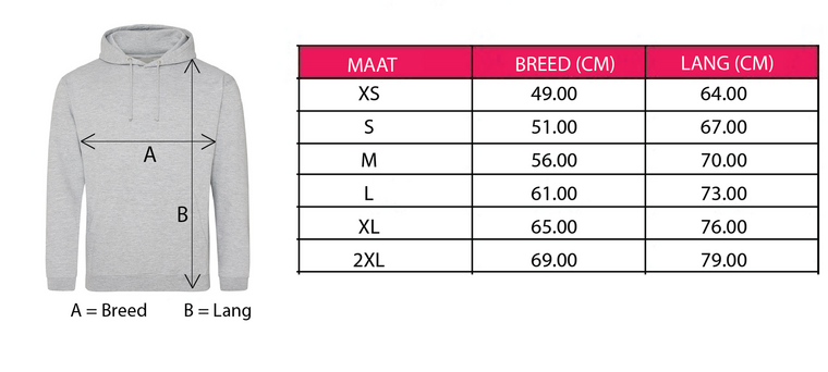 hoodie paard bubblegum PH0153