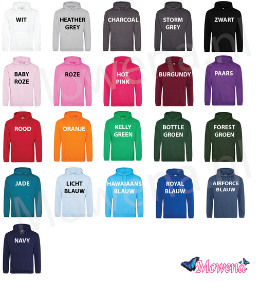 Kids hoodie sierlijk paardhoofd groot PH0154