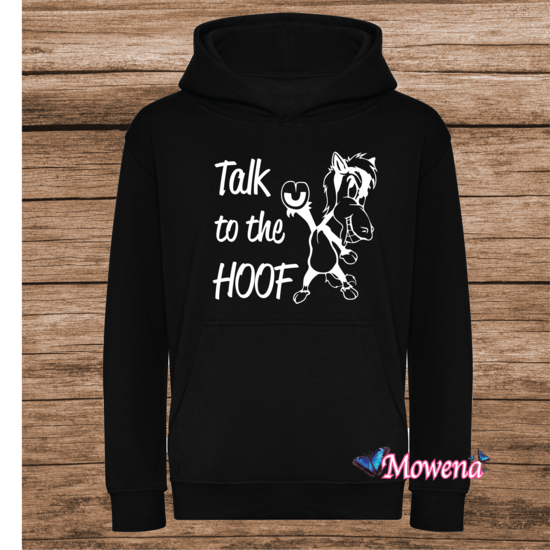 Kids hoodie talk to the hoof PH0149