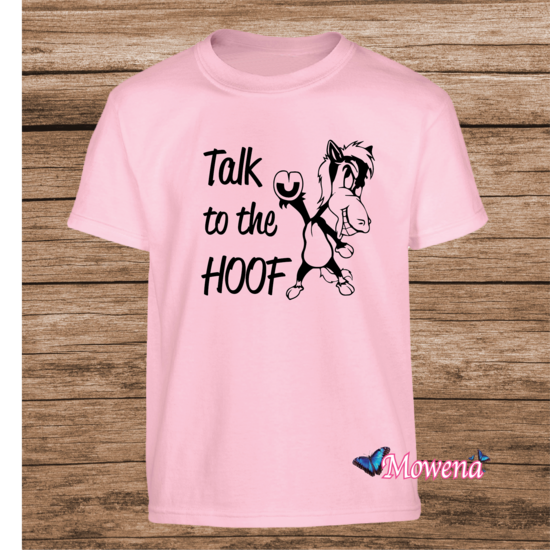 Kids t-shirt talk to the hoof PH0149