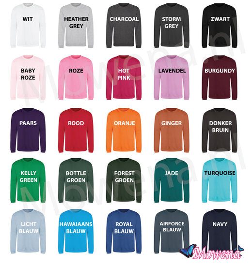 Sweater Mom full colour met uil LFH038