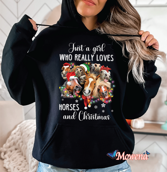 Just a girl who really love horses and christmas PH0158