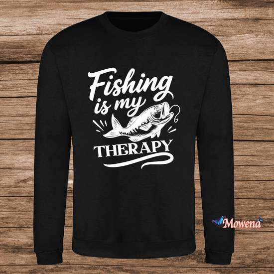 Sweater Fishing is my Therapy SV002
