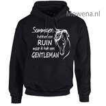 Hoodie Sommigen hebben een ruin maar ik een Gentleman PH0127