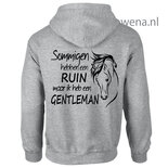 Hoodie Sommigen hebben een ruin maar ik een Gentleman PH0127