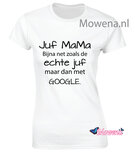 Juf mama dames shirt ztd136