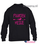 Kids Sweater Paarden meisje met pijl KH0104