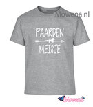 T-shirt kids Paarden meisje met pijl KTP0102