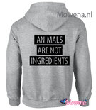 hoodie Animals are not ingredients PH01378