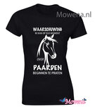Dames Waarschuwing over paarden te pratenl ptd139