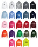 Hoodie voorlezende Opa H00083