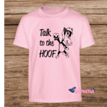 Kids t-shirt talk to the hoof PH0149