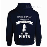 Hoodie Oudere man div.kleuren H0057 ak